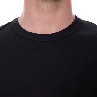 Basic Tee N°6 – Schwarz | 100 % Baumwolle | Regular Fit