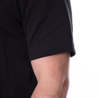 Basic Tee N°6 Schwarz 100% Baumwolle Regular Fit — Ansicht 7