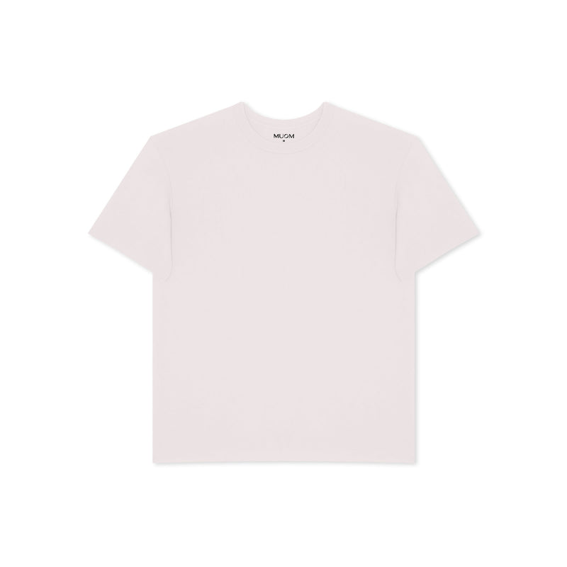 Basic Tee N°7 Relaxed Fit – 100 % Baumwolle locker gestrickt — MUOM