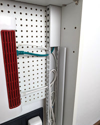 Telefonschrank Routerschrank LOLE HomeBase LP – Woodkopf Kabelmanagement — Ansicht 6