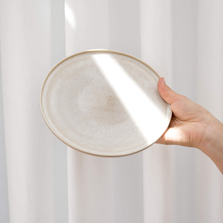 Geschirr Set Eelina – Steingut | Cappuccino Beige | Handgemacht & nachhaltig