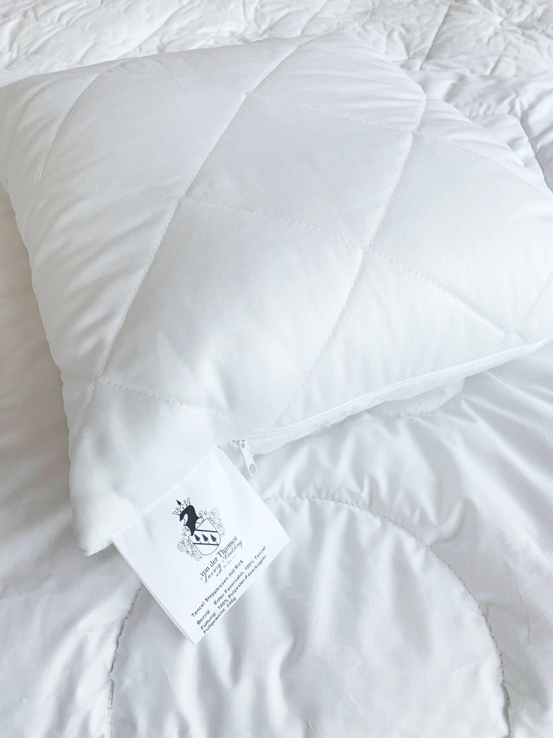 Kissen Clima control – Hervorragende Stützkraft, waschbar 95°C, allergikerfreundlich — von der Thannen Luxury Bedding