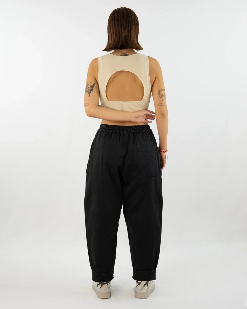 AdoTHO Boyfriend Trousers made of Organic Moleskin – Handmade Berlin — Ansicht 10