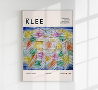 Paul Klee Theatre-Mountain-Construction Fine Art Poster | Ausstellungsdruck — Ansicht 1