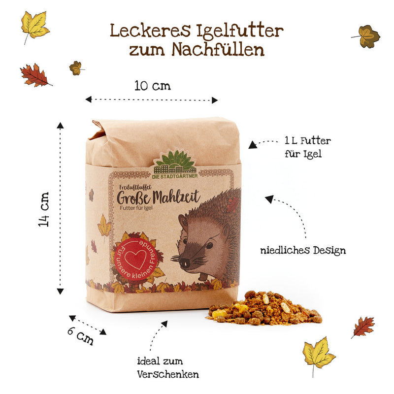 Large Meal – 1 L Hedgehog Food Grain-free Protein & Insects — Ansicht 5