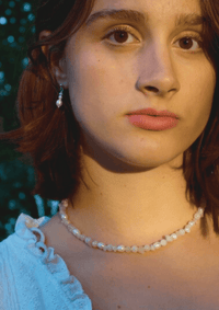 Tilda Pearl Necklace – Natural & Freshwater Pearls, Handmade — Ansicht 6