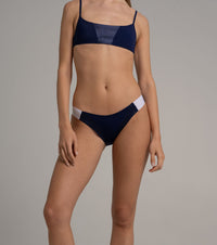 Tonga Bikini Bottoms Night Blue – recycled ECONYL® bikini bottoms — Ansicht 1