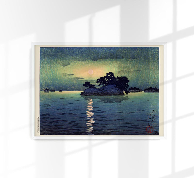Matsushima Mondnacht Hasui – Fine Art Poster | Shin Hanga — Patroa Studio