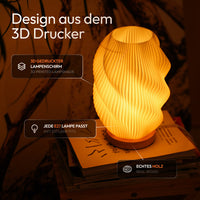 Twuro 3D-printed table lamp oak recycled PLA — Ansicht 6