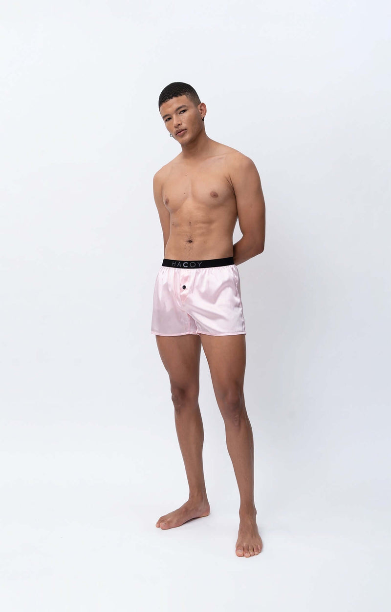 Silk Boxer Shorts 96% Silk Breathable — HACOY