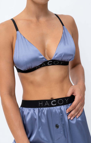 HACOY Silk Bra – Unterbügel | Seidig weich | Verstellbare Träger