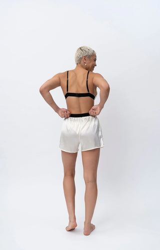 Seiden-Boxershorts – 96% Seide | 4% Elastan | Atmungsaktiv