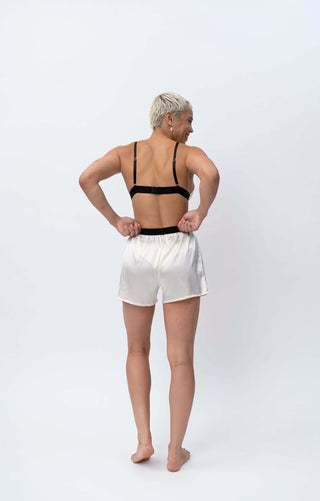 Seiden-Boxershorts – 96% Seide | 4% Elastan | Atmungsaktiv