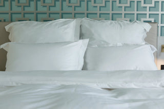 Bettwäsche Set White Dream – 100% Baumwolle | Schweizer Satin | Bügelleicht