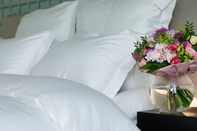 Bedding Set White Dream 100% Cotton Swiss Sateen easy-care
