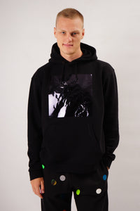 Big Square Hoodie – Unisex Relaxed Fit with Pre-Crushed Foil — Ansicht 1
