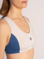 Blue Moon Upcycling Sports Bra – Racerback, medium support, vintage look