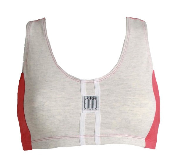 Dawn Upcycling Sportsbra Racerback Baumwolle Vintage-Optik — Ansicht 5
