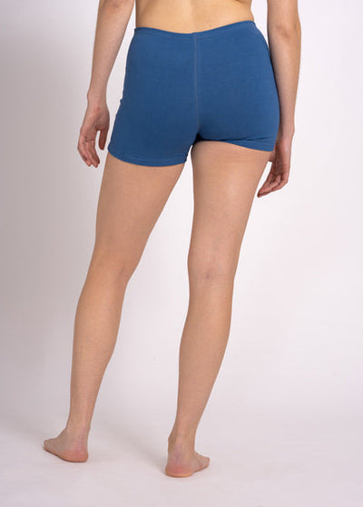 Blue Moon Upcycling Shorts – Vintage-Design, hoher Bund, nachhaltig
