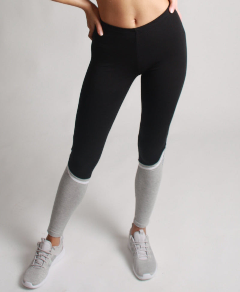 Midnight Upcycling Tight – Blickdichtes Baumwollgemisch, hoher Bund — Ansicht 4
