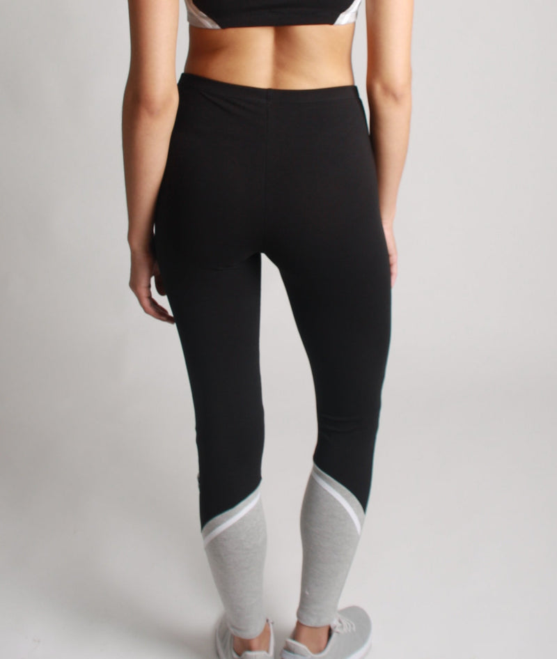Midnight Upcycling Tight – Blickdichtes Baumwollgemisch, hoher Bund — Ansicht 3
