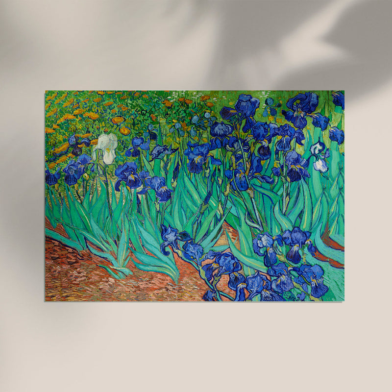 Irises by Van Gogh Art Poster – Kunstdruck auf Japanpapier — Ansicht 2