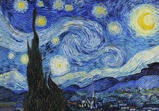 Starry Night by Van Gogh | Meisterwerk als Kunstdruck | Handgefertigt in Berlin