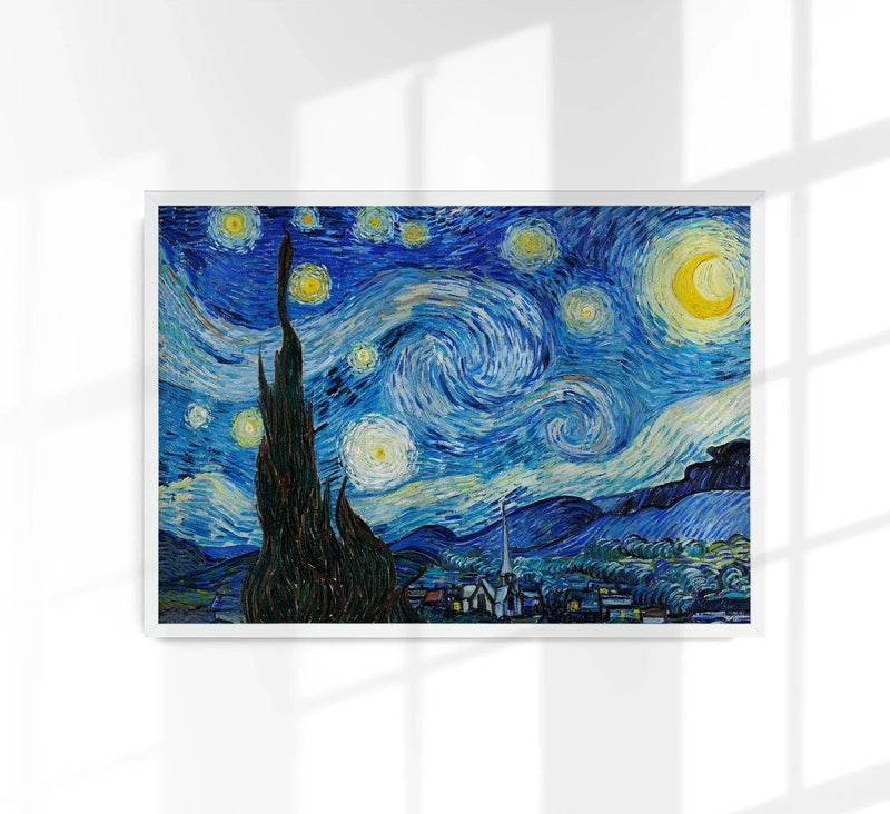 Starry Night by Van Gogh Art Print Handmade Berlin Patroa Studio — Patroa Studio