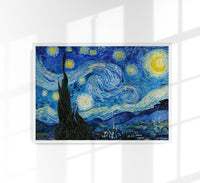 Starry Night by Van Gogh Kunstdruck handgefertigt Berlin Patroa Studio — Ansicht 1