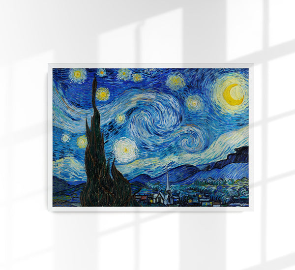 Starry Night by Van Gogh Kunstdruck handgefertigt Berlin Patroa Studio