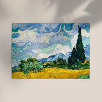 Wheat Field with Cypresses by Van Gogh – Fine Art Poster — Ansicht 2