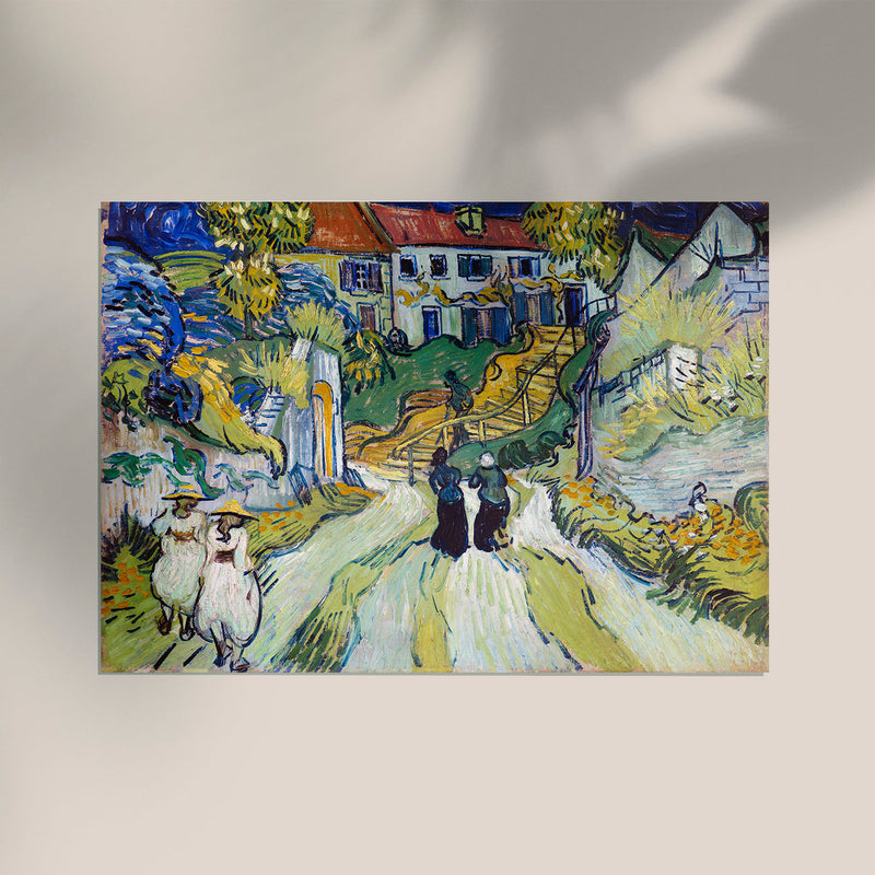 Starway at Auvers by Van Gogh Poster – Kunstdruck Archivpapier — Ansicht 2