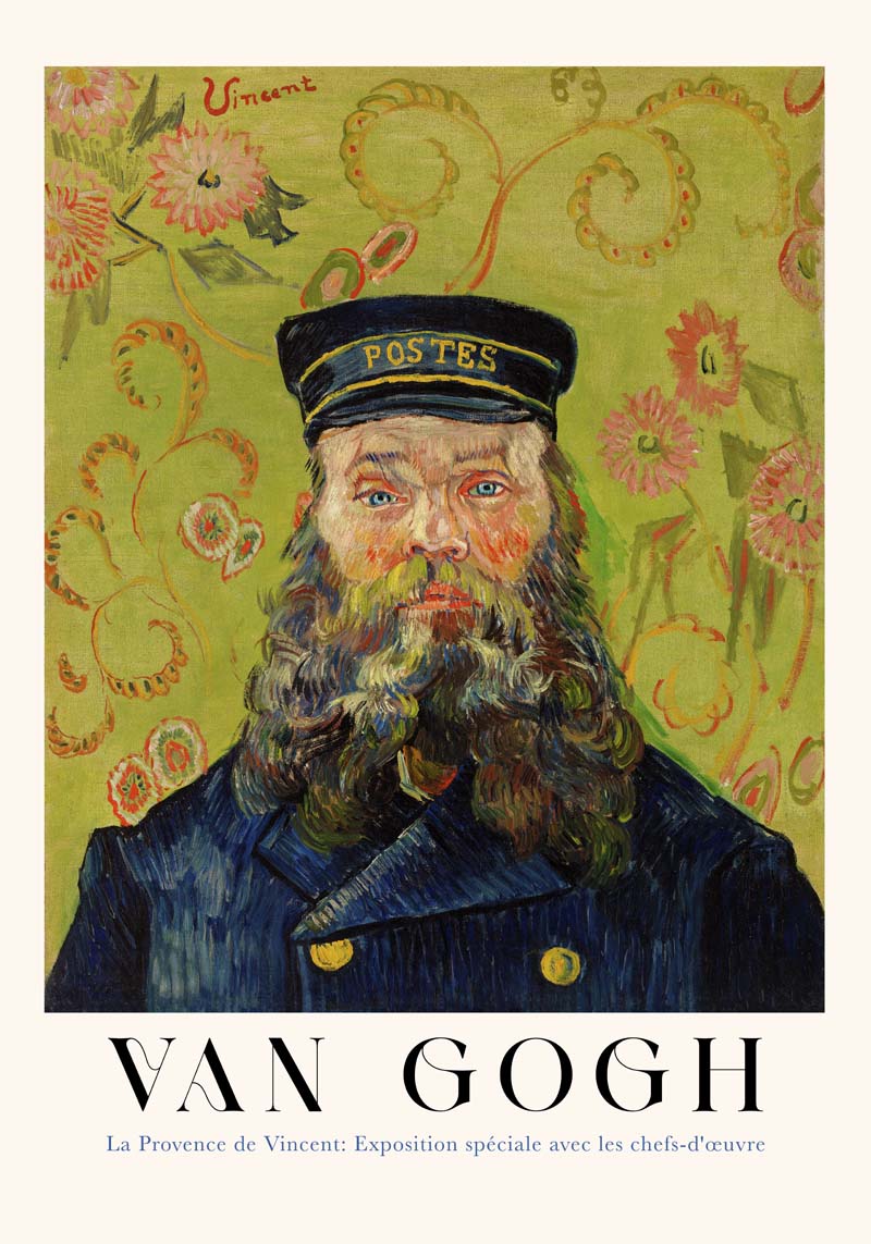 The Postman Art Poster – Van Gogh Fine Art UV-Resistant | Patroa Studio — Ansicht 4