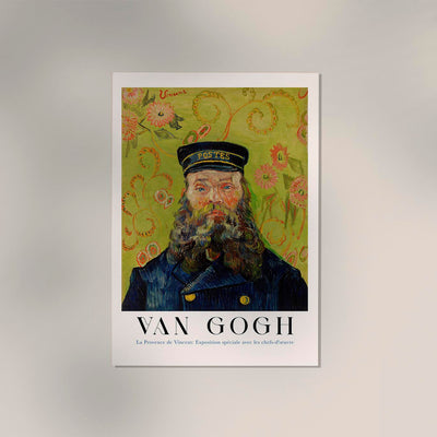 The Postman Art Poster – Van Gogh Fine Art UV-Resistant | Patroa Studio