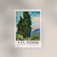 Cypresses – Art Poster by Van Gogh | Fine Art Print | Expressive Landscape — Ansicht 2