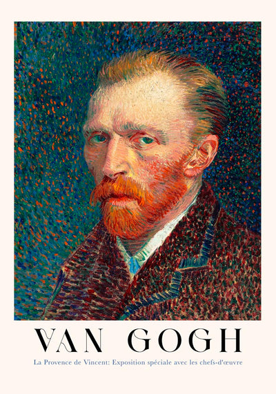 Van Gogh Self-Portrait Fine Art Print – Expressiver Impressionismus | Patroa Studio