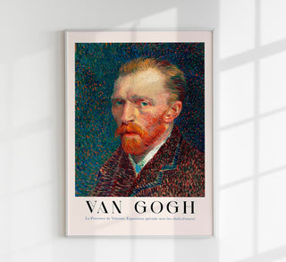 Van Gogh Self-Portrait Fine Art Print – Expressive Impressionism | Patroa Studio