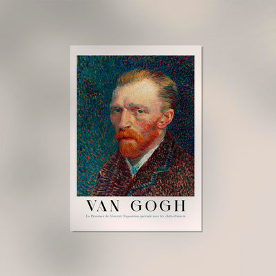 Van Gogh Self-Portrait Fine Art Print – Expressiver Impressionismus | Patroa Studio