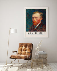 Van Gogh Self-Portrait Fine Art Print – Expressiver Impressionismus | Patroa Studio — Ansicht 2