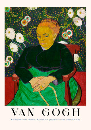 The Berceuse Art Poster by Van Gogh – Fine Art Print | UV-resistent | Postimpressionistische Porträtkunst