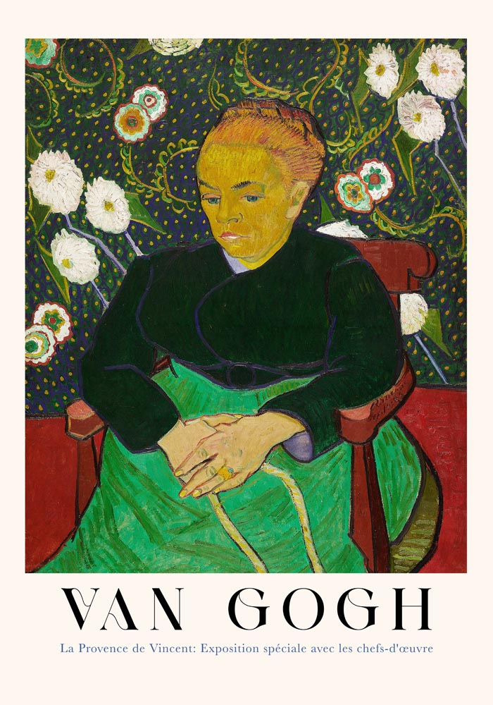 The Berceuse Art Poster by Van Gogh – Fine Art Print UV-resistent — Ansicht 4