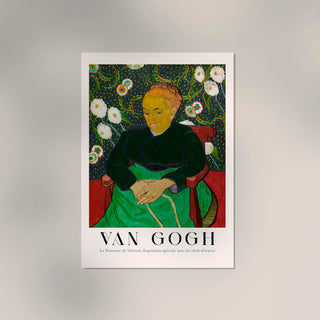 The Berceuse Art Poster by Van Gogh – Fine Art Print | UV-resistent | Postimpressionistische Porträtkunst