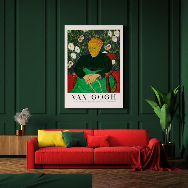 The Berceuse Art Poster by Van Gogh – Fine Art Print UV-resistent