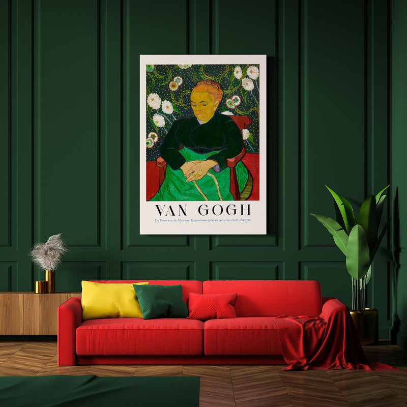 The Berceuse Art Poster by Van Gogh – Fine Art Print UV-resistent — Ansicht 2