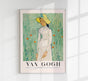Girl in White Art Poster by Van Gogh – Fine Art Print UV-Resistant Canvas Edition