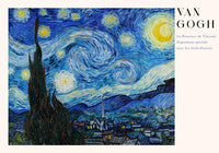 Starry Night Art Poster – Fine Art Print Van Gogh, UV-beständig, Atelierdruck — Ansicht 3