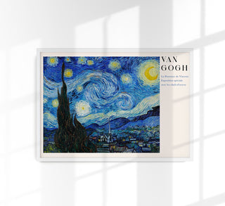Starry Night Art Poster – Fine Art Print | UV-beständig | Atelierdruck