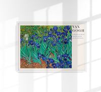 Irises by Van Gogh – Fine Art Poster UV-beständig Atelierdruck Berlin — Ansicht 1