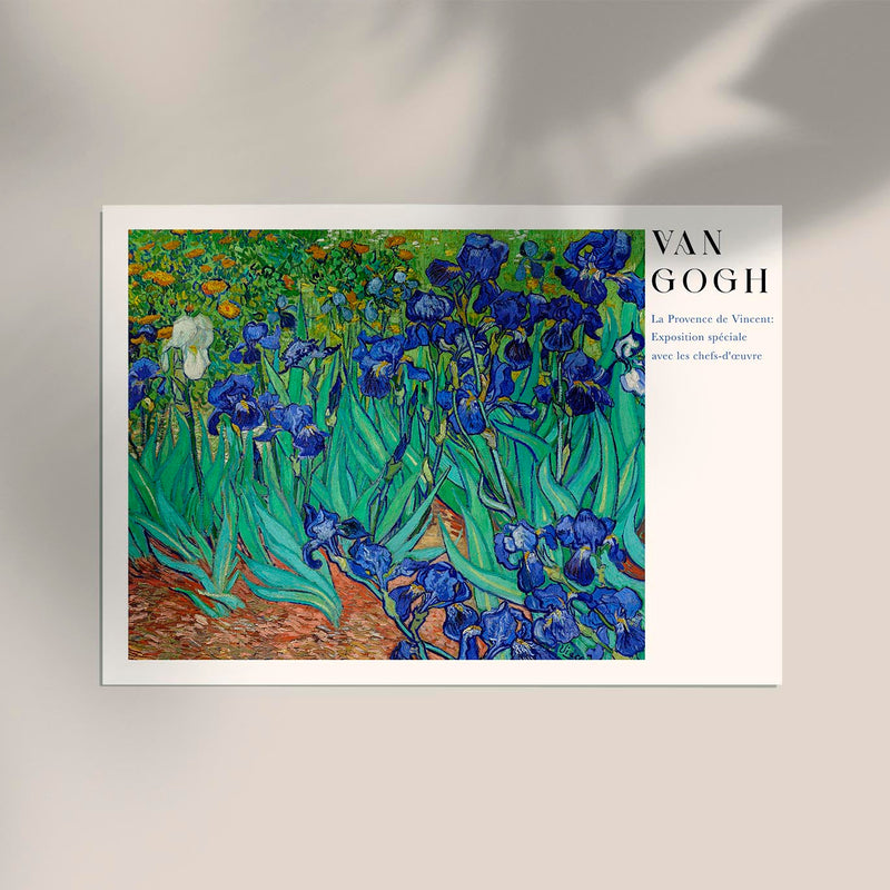 Irises by Van Gogh – Fine Art Poster UV-beständig Atelierdruck Berlin — Ansicht 2