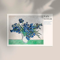 Van Goghs Irises Vases Fine Art Poster – UV-beständig, Atelierdruck Berlin — Ansicht 2